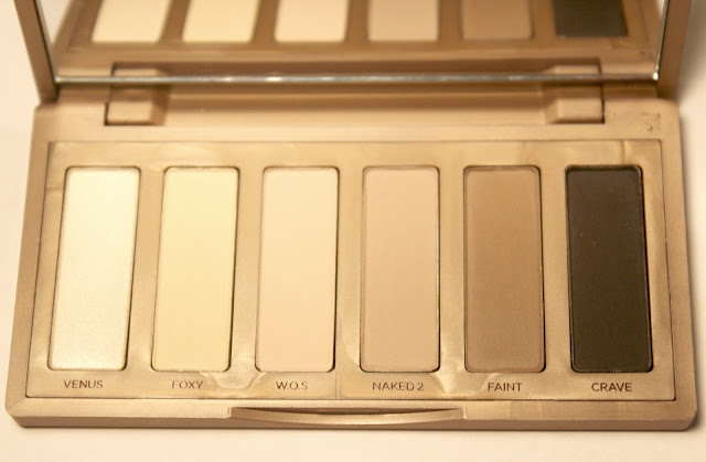 urban decay naked skin foundation, beauty balm, flushed palette & ammo palette