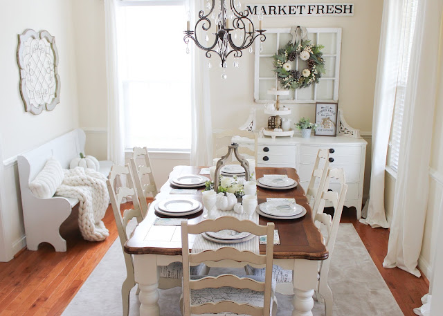 Farmhouse Fall Tablescape!