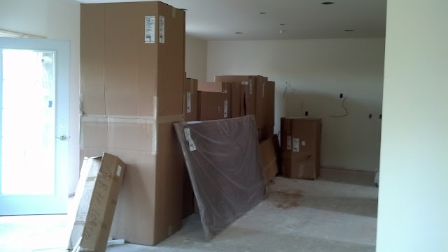 Building Our First House - Drywall & Deliveries! + Pictures!