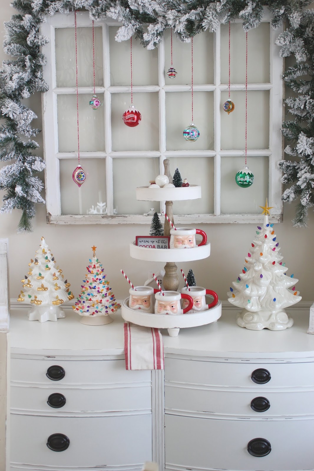 Vintage Inspired Christmas Tree | BentleyBlonde