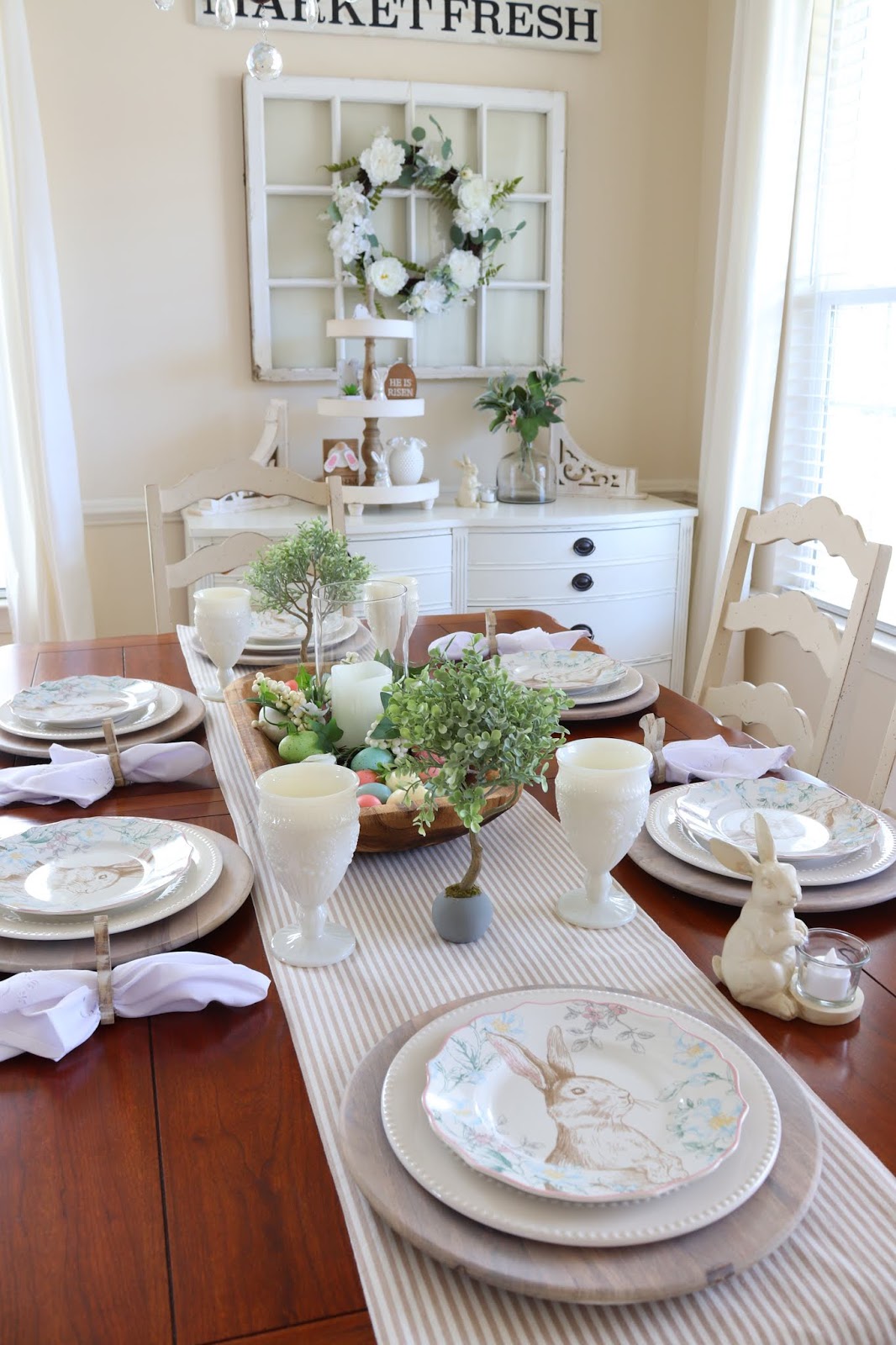 Easter Entertaining Table Decor
