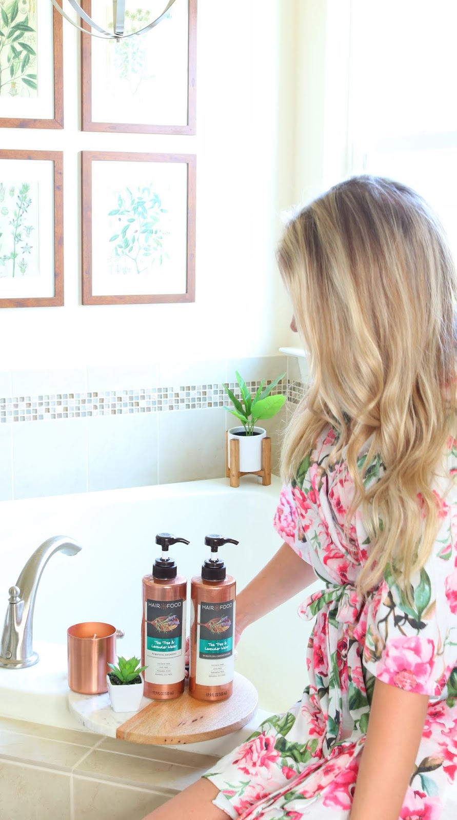 Summer Hair Care Routine with Hair Food