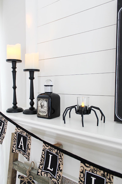 Our Halloween Decorations with Christmas Tree Shops!