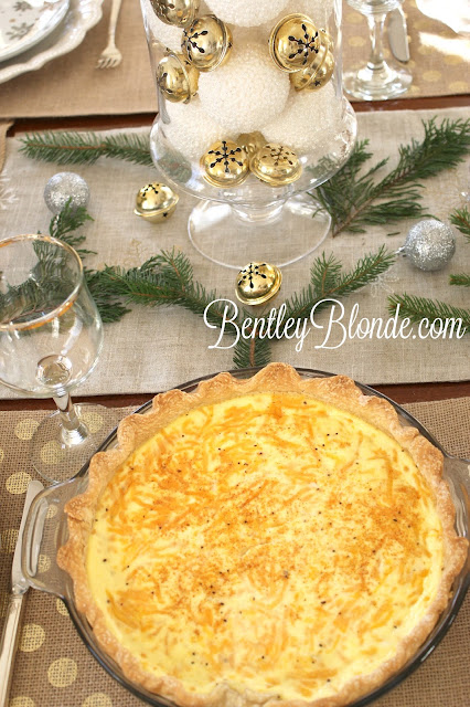 Easy Ham & Cheese Quiche Recipe | Holiday Brunch
