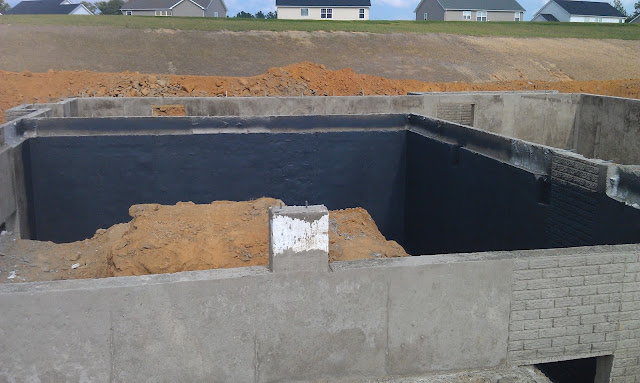 Building Our First House - Waterproofing, Backfill & Foundation Poured + Progress Pics