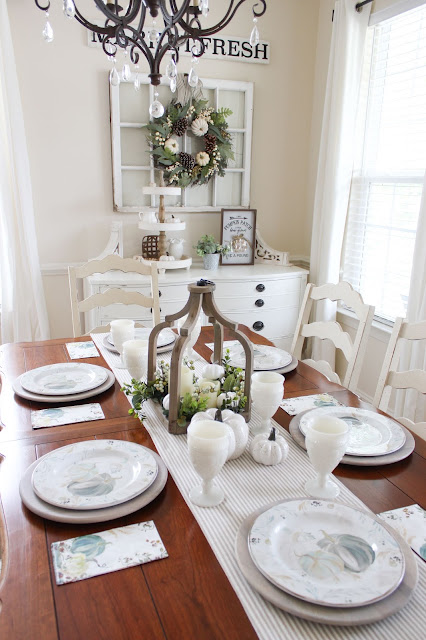 Farmhouse Fall Tablescape!