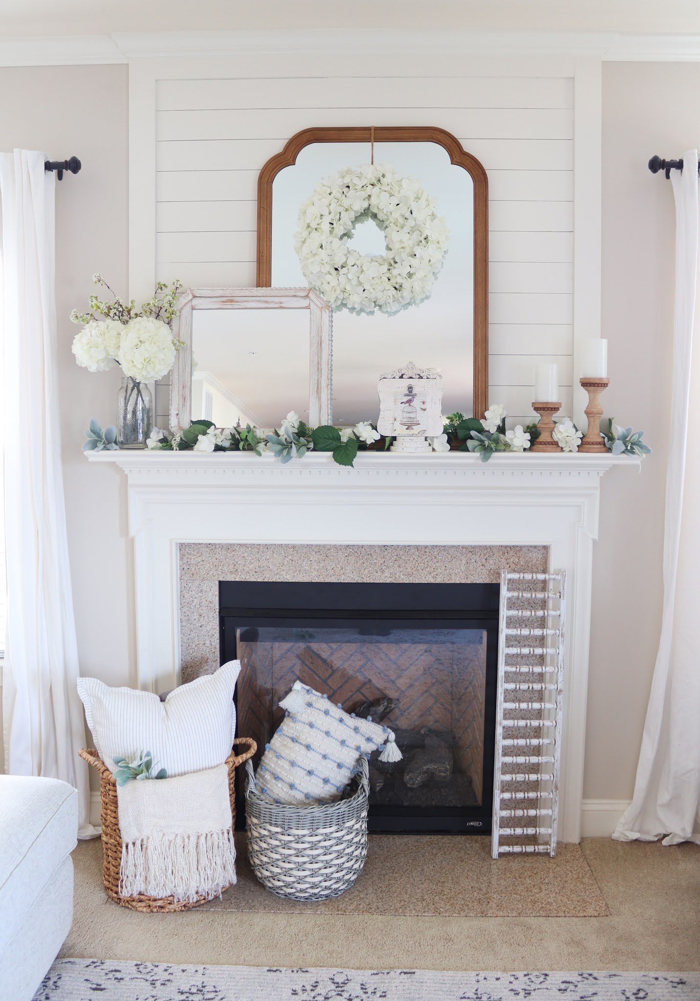 Living Room Refresh for Spring with Petal and Stone at Christmas Tree Shops andThat!