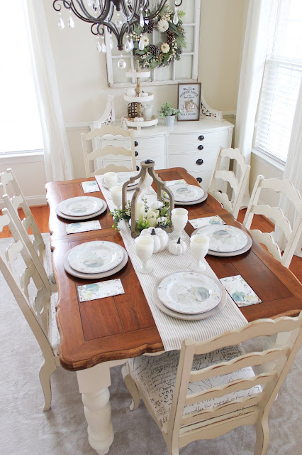 Farmhouse Fall Tablescape!