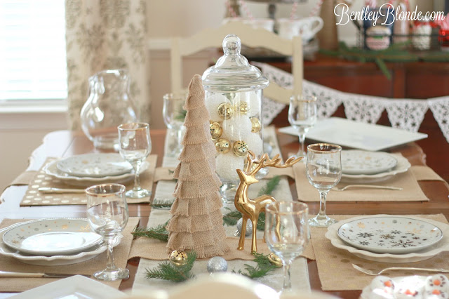 Holiday Brunch | Holiday Table Setting, Hot Cocoa Bar & Decor!