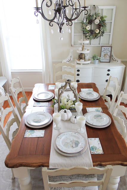 Farmhouse Fall Tablescape!