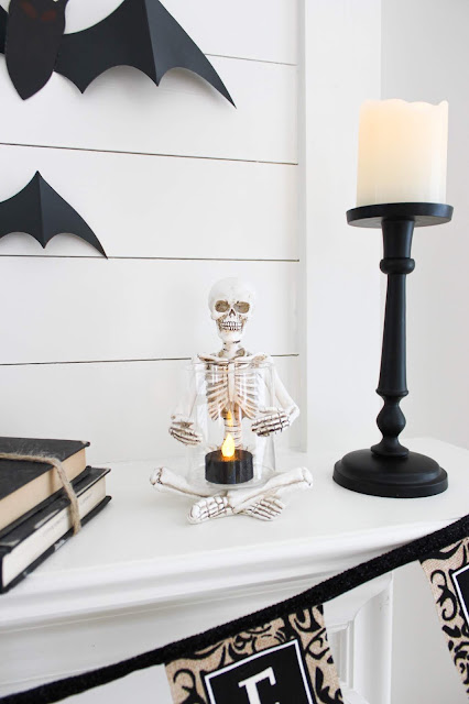 Our Halloween Decorations with Christmas Tree Shops!