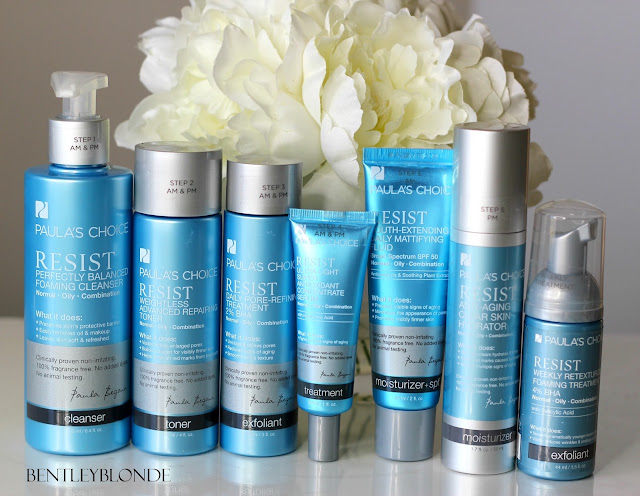 My Skin Care Routine for Combination Skin using Paula's Choice!