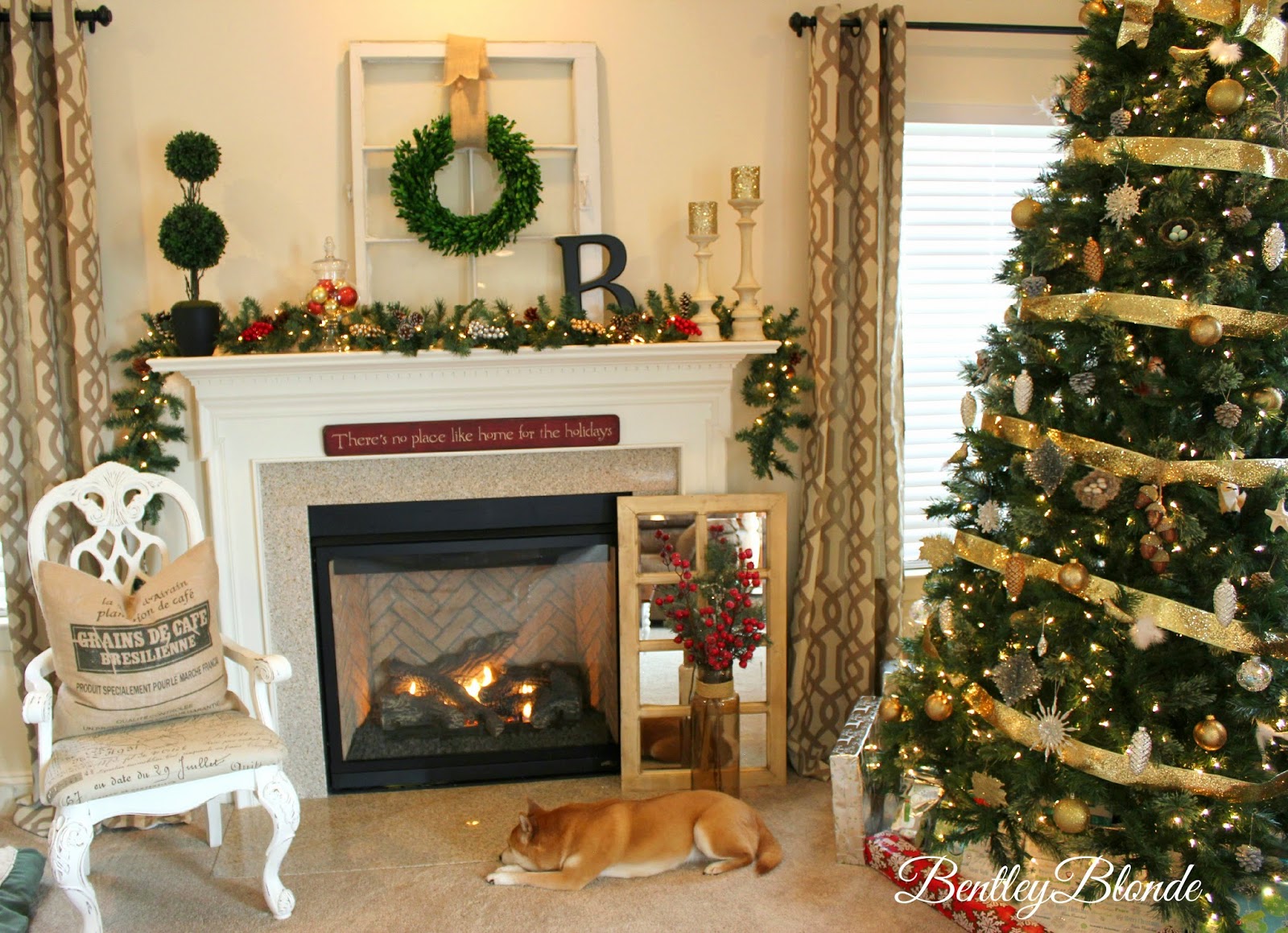 House Tour (Updated!) Holiday Home Decor | BentleyBlonde