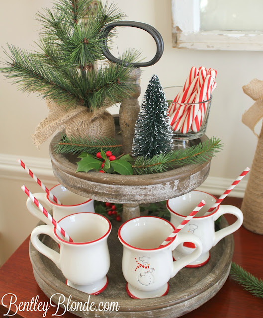 Holiday Brunch | Holiday Table Setting, Hot Cocoa Bar & Decor!