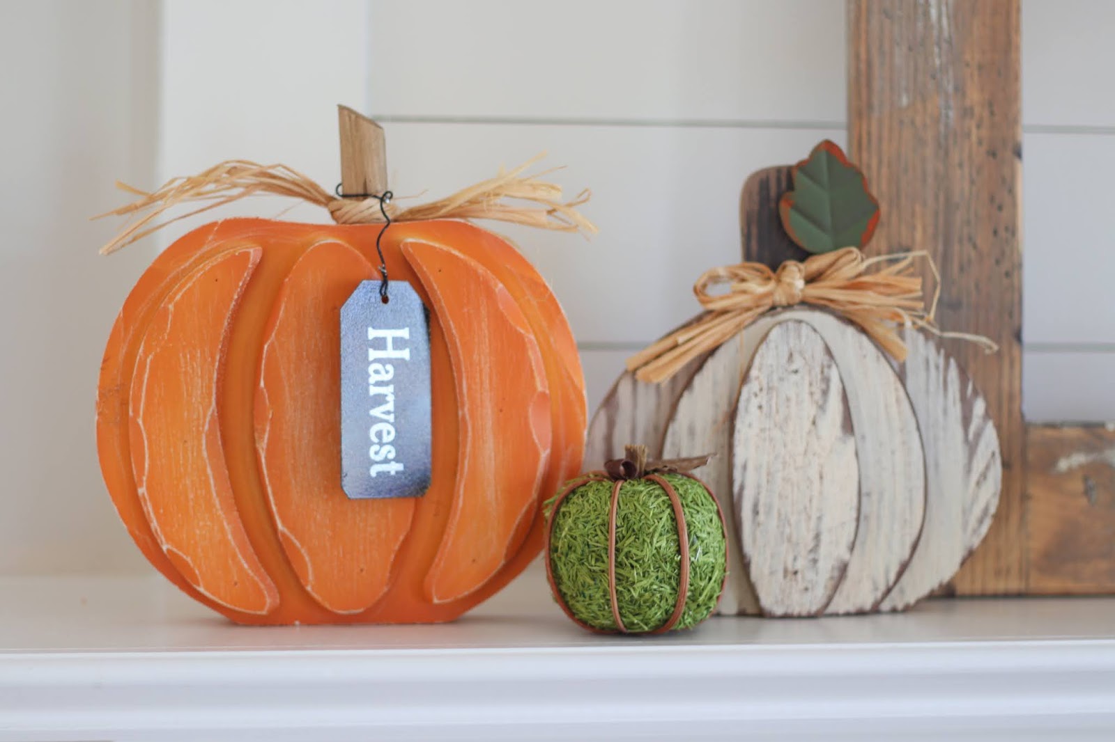 Fall Mantle Decor with Christmas Tree Shops andThat!