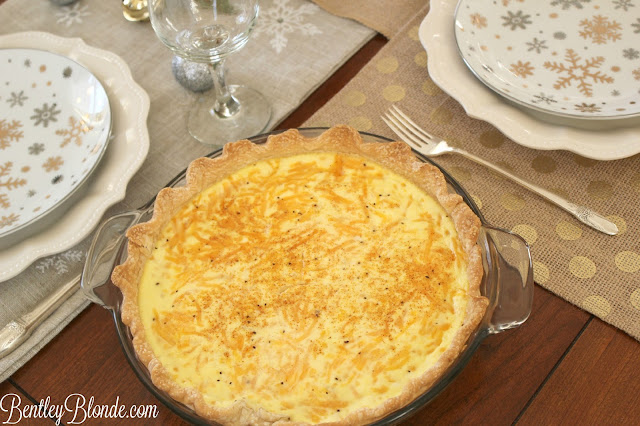 Easy Ham & Cheese Quiche Recipe | Holiday Brunch
