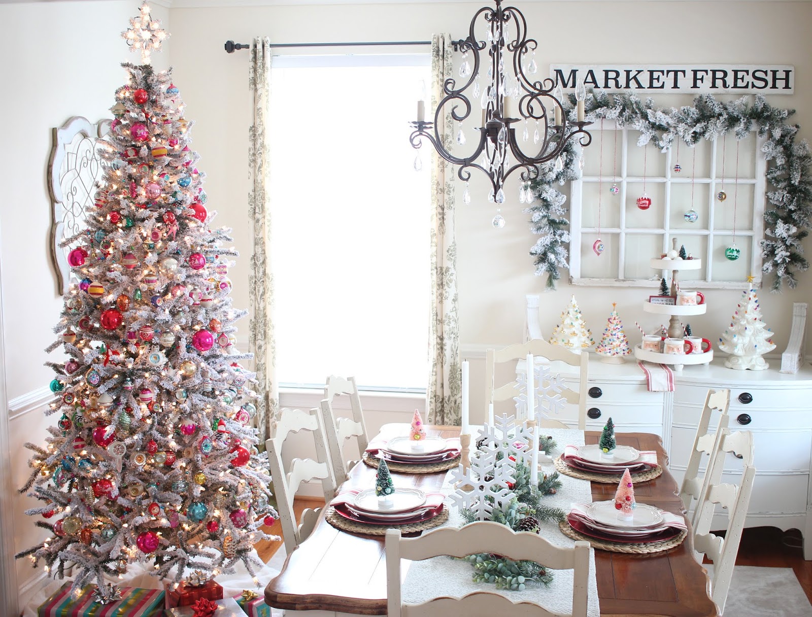 Vintage Inspired Christmas Tree | BentleyBlonde