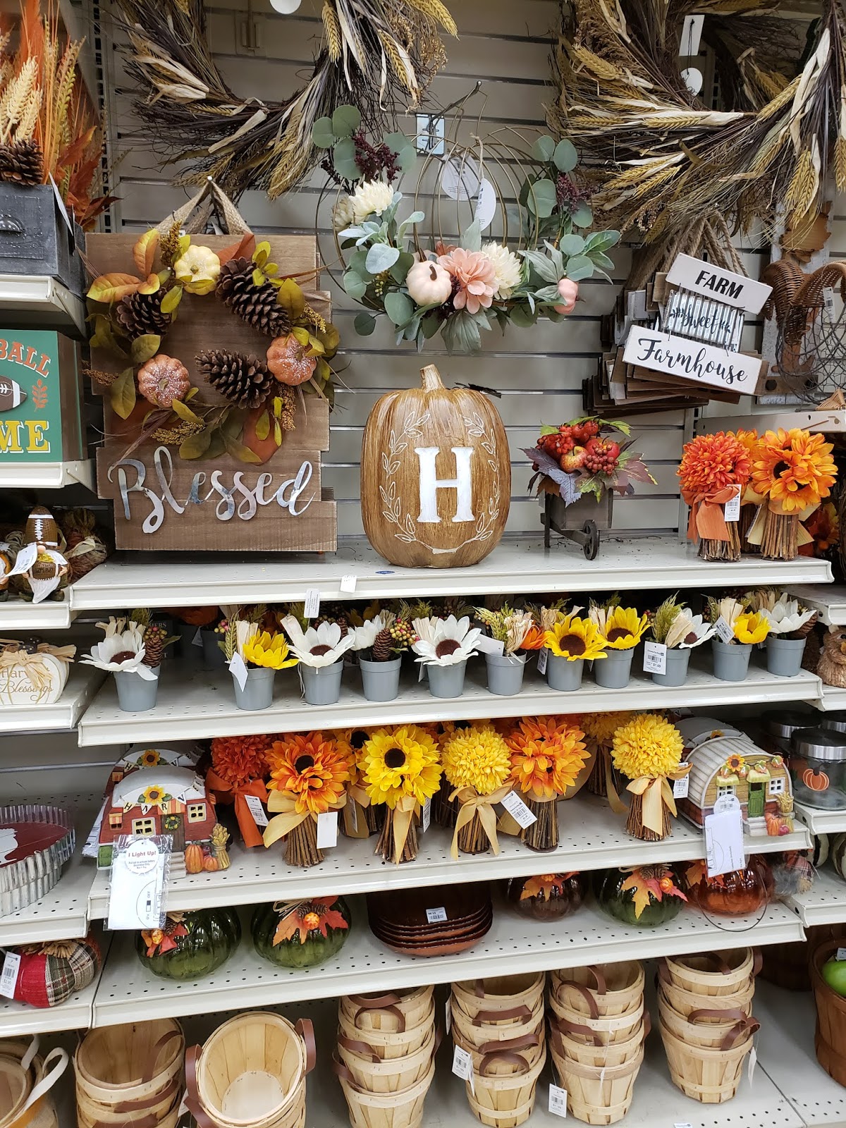 Fall Mantle Decor with Christmas Tree Shops andThat!