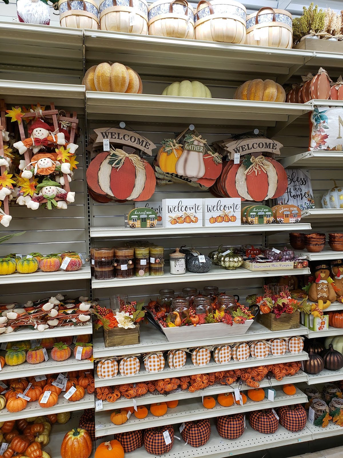 Fall Mantle Decor with Christmas Tree Shops andThat!