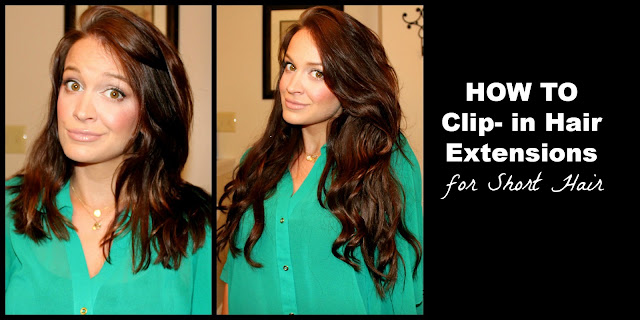 How to Clip In Hair Extensions for Short Hair