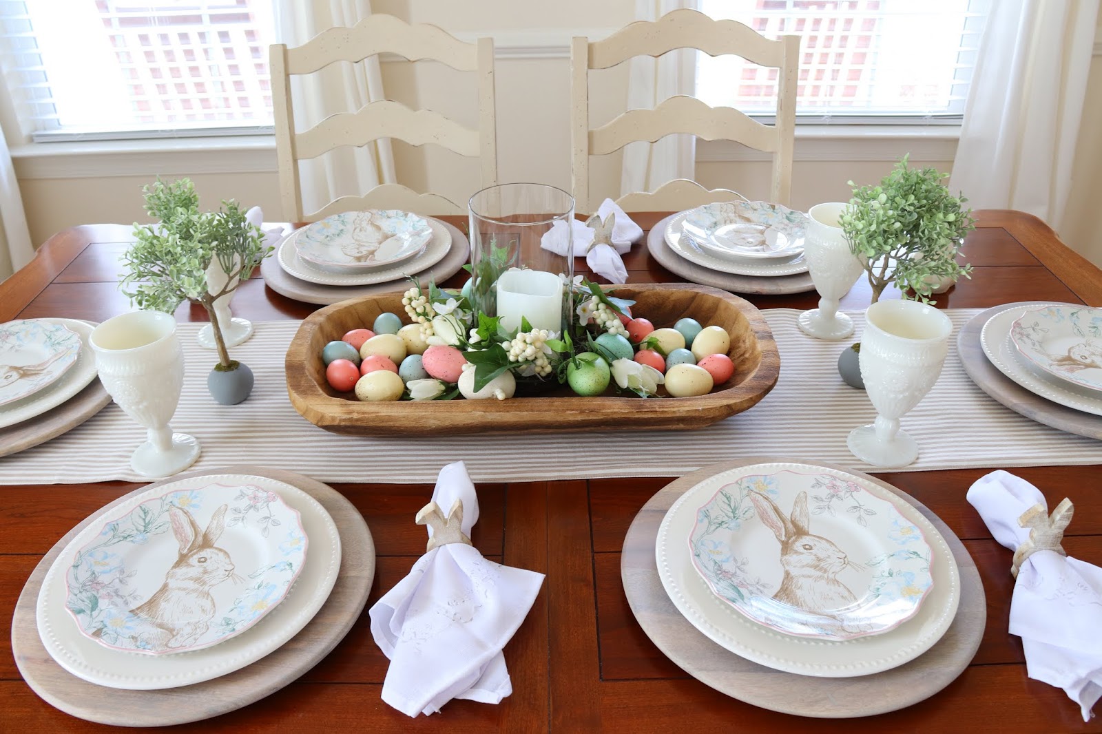 Easter Entertaining Table Decor